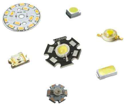 Светодиоды индикаторные и осветительные SMD (Surface Mounted Device) Виды светодиодов